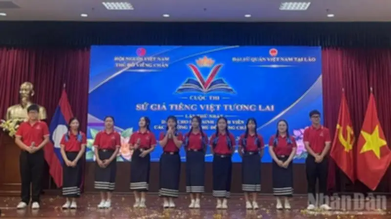 Cuộc thi 'Sứ giả tiếng Việt tương lai' tại Lào: Cầu nối văn hóa và hữu nghị Việt - Lào