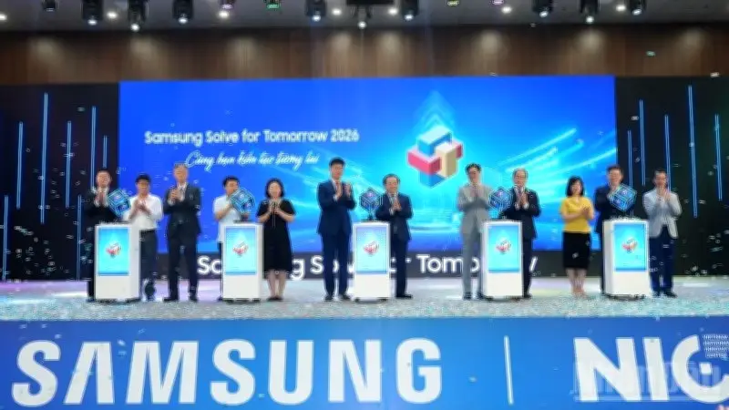 Cuộc thi Samsung Solve for Tomorrow 2026 khởi động, thúc đẩy giáo dục STEM toàn quốc