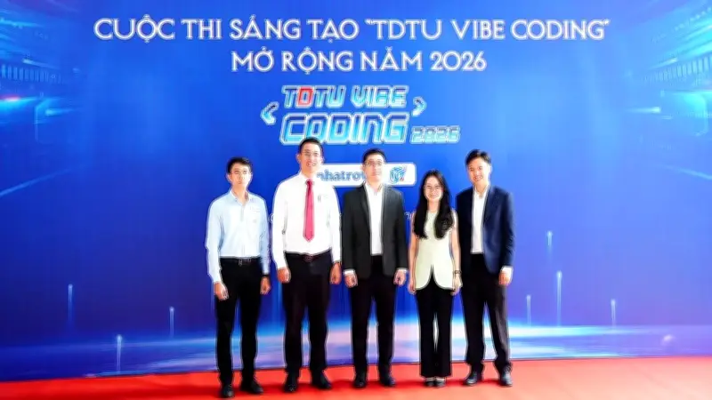 Cuộc thi TDTU Vibe Coding: Sân chơi sáng tạo công nghệ AI cho học sinh, sinh viên