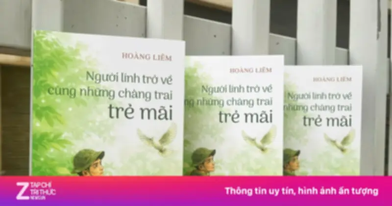 Cuốn sách 'Người lính trở về' chạm đến ký ức về những chàng trai trẻ mãi không già
