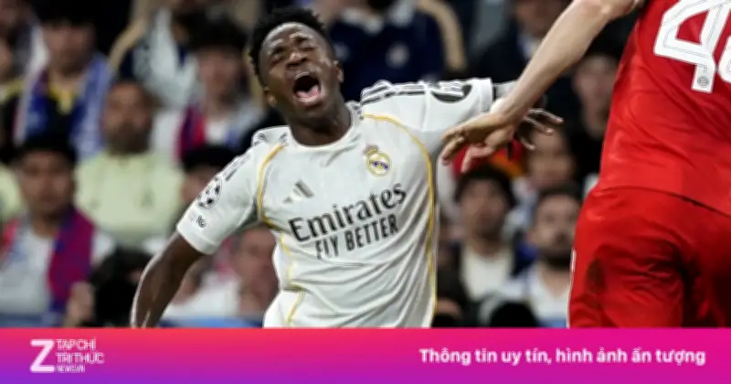 CĐV Real Madrid nổi giận với Vinicius sau trận thua Bayern Munich