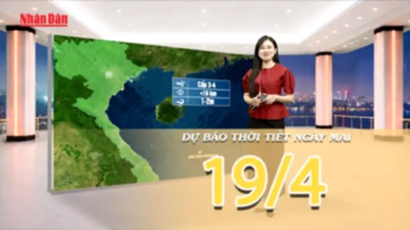 Dự báo thời tiết đêm nay và ngày mai: Miền Bắc mưa dông, đề phòng lốc sét