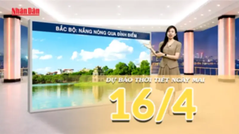 Dự báo thời tiết đêm nay và ngày mai: Miền Bắc mưa rào, Trung Bộ giảm nắng nóng