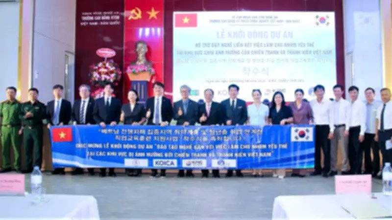 Dự án 4,5 triệu USD đào tạo nghề cho nhóm yếu thế tại Nghệ An