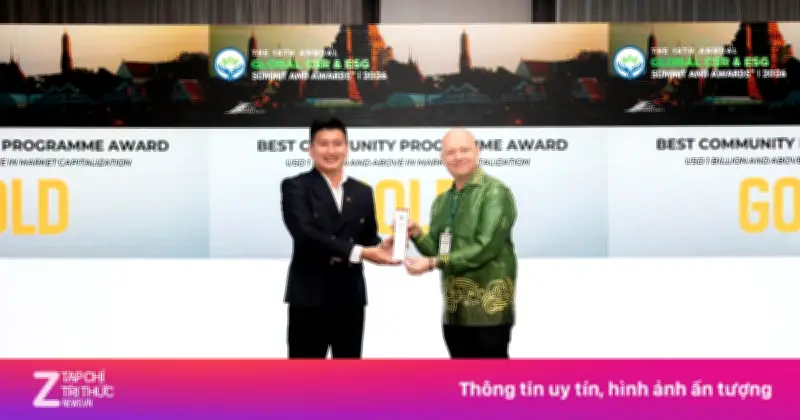 Dự án 'Giấc mơ Lọ Lem' của PNJ giành giải Vàng tại Global CSR & ESG Summit & Awards 2026