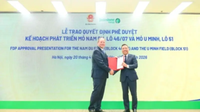 Dự án khí Nam Du-U Minh chính thức ký hợp đồng, hứa hẹn bổ sung nguồn cung chiến lược cho Tây Nam Bộ