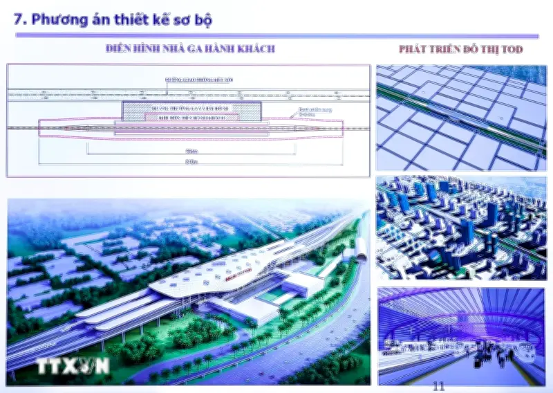 Dự án đường sắt tốc độ cao Bắc - Nam được phân chia thành 17 dự án độc lập