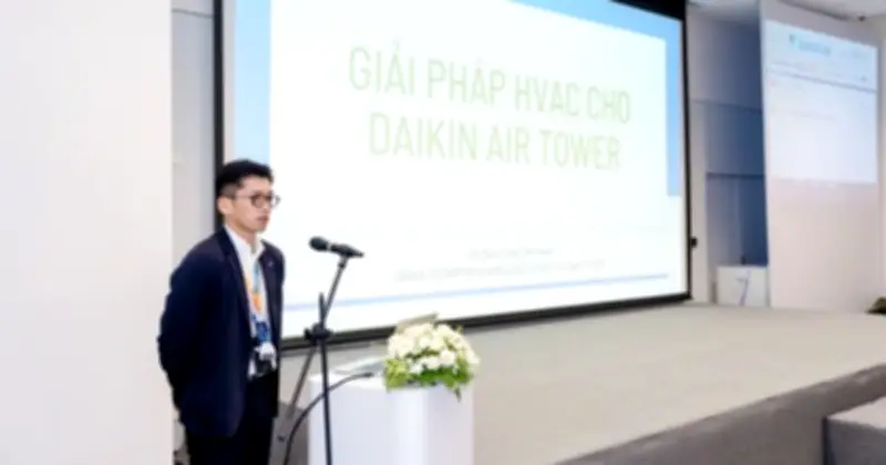 Daikin ra mắt giải pháp HVAC thông minh tại hội thảo Green Daikin Air Tower