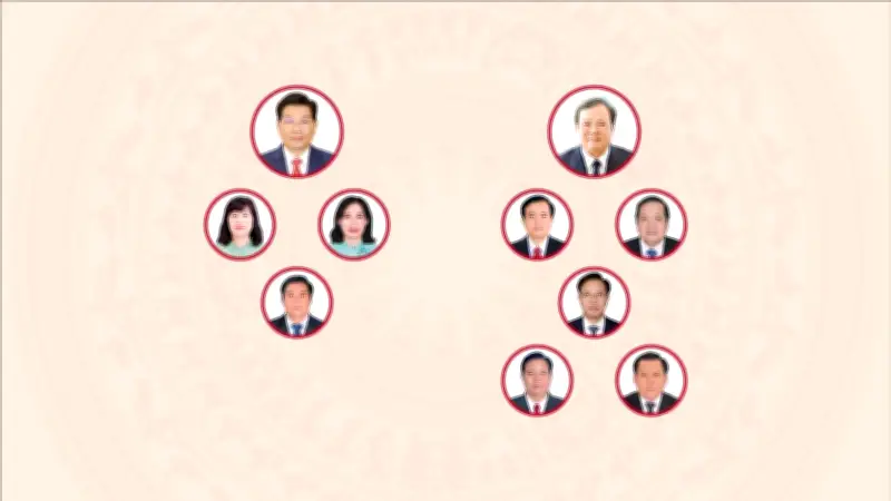 Danh sách lãnh đạo chủ chốt HĐND, UBND các địa phương nhiệm kỳ 2026-2031