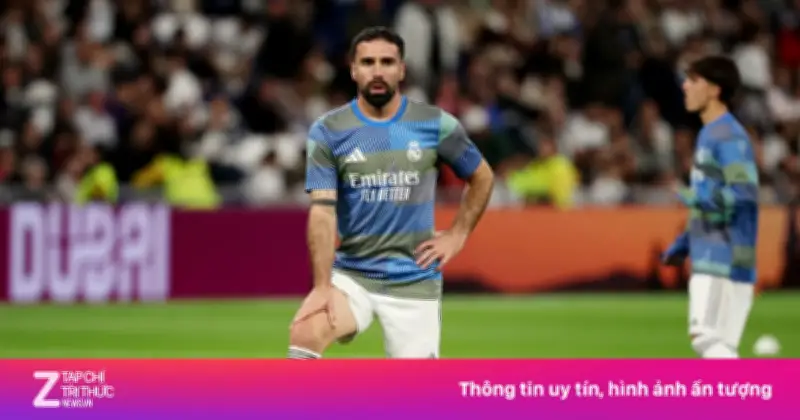 Dani Carvajal đối diện thực tế phũ phàng: Biểu tượng Real Madrid dần mất vị trí