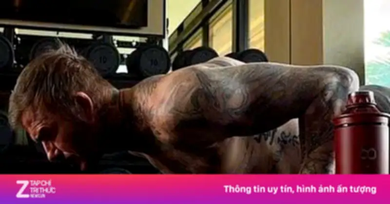 David Beckham U50 Khoe Thân Hình Săn Chắc Đầy Hình Xăm Tại Biệt Thự 60 Triệu USD