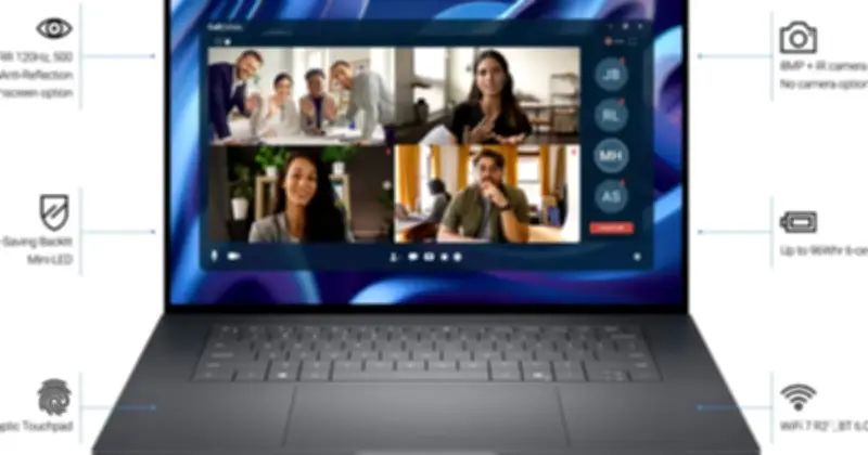 Dell chính thức mở bán laptop cao cấp với màn hình Tandem OLED 4K và chip Intel Panther Lake