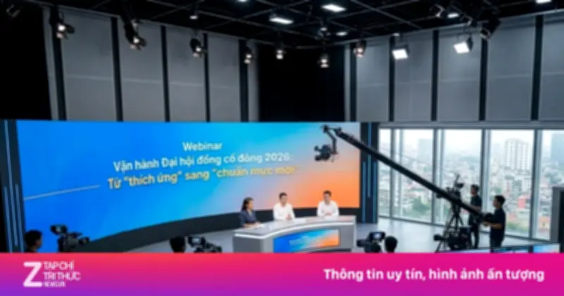 Doanh nghiệp Việt số hóa đại hội cổ đông: Từ thích ứng đến chuẩn mực quản trị mới