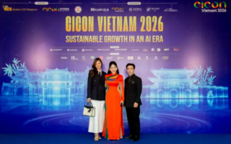 Doanh nhân Nguyễn Đình Tuấn nhận giải World CEO Summit Awards 2026 tại Hội nghị CICON Vietnam