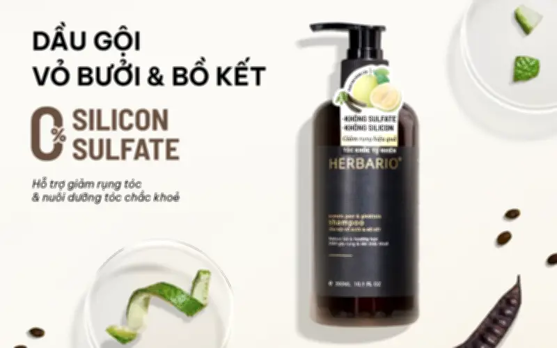 Dầu gội không chứa silicon của Việt Nam được ưa chuộng trên thị trường