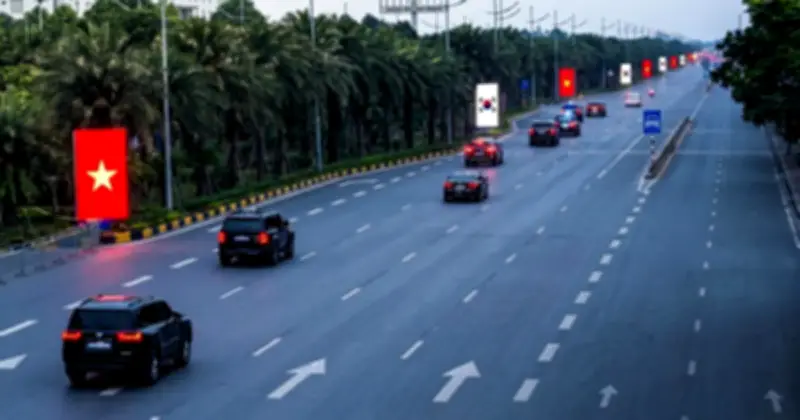 Dấu ấn trên tuyến đường ngoại giao: SKYLED Hà Nội chào đón Tổng thống Hàn Quốc