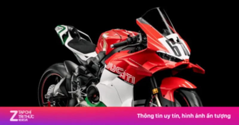 Ducati Superleggera V4 Centenario Tricolore: Siêu môtô giới hạn 100 chiếc tri ân huyền thoại 750 F1