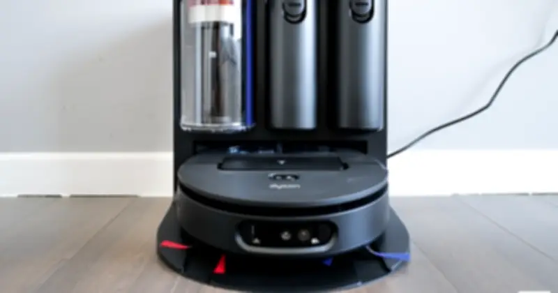 Dyson Spot+Scrub AI: Robot hút bụi lau nhà 35 triệu đồng với 3 thùng chứa, 2 chổi, 1 con lăn, 0 chi phí túi rác