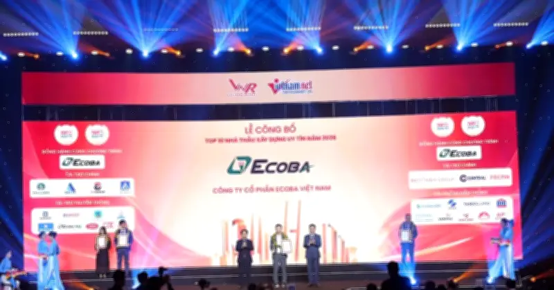 Ecoba vươn lên vị trí thứ 5 trong Top 10 Nhà thầu xây dựng uy tín năm 2025