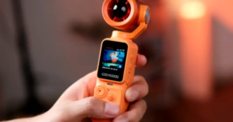 Fancam 500.000 đồng: Quạt cầm tay tích hợp camera Full HD từ thương hiệu Trung Quốc