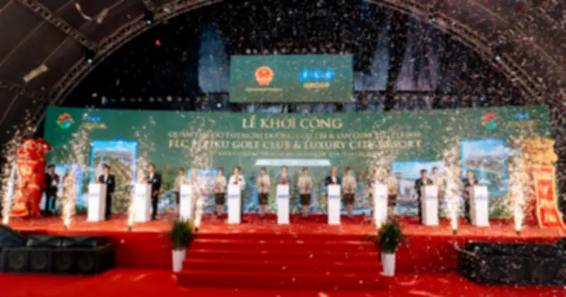 FLC Khởi Công Quần Thể Đô Thị Nghỉ Dưỡng Và Sân Golf 20.000 Tỷ Đồng Tại Gia Lai