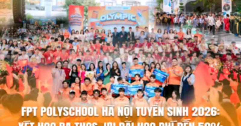 FPT PolySchool ưu đãi nhập học nhóm lên tới 50% học phí