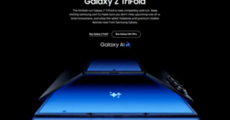 Galaxy Z TriFold chính thức khai tử, kết thúc vòng đời ngắn ngủi trên toàn cầu