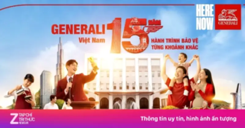 Generali Việt Nam: 15 Năm Kiên Định Với Sứ Mệnh 'Người Bạn Trọn Đời'