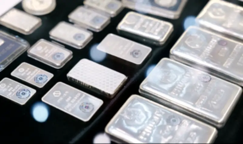 Giá bạc trong nước đồng loạt giảm mạnh, ngưỡng 80 triệu đồng/kg bị đe dọa