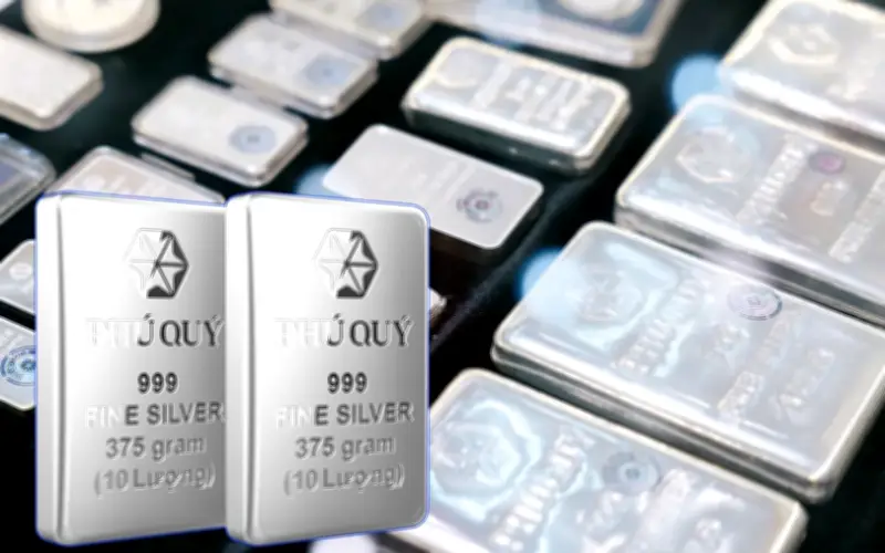 Giá Bạc Trong Nước Đồng Loạt Sụt Giảm Sau Phiên Biến Động Khó Lường