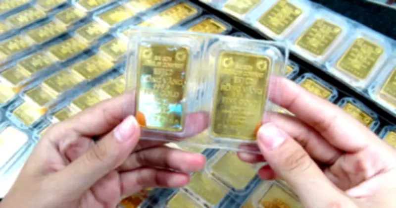 Giá vàng miếng SJC giảm sâu 1,5 triệu đồng mỗi lượng