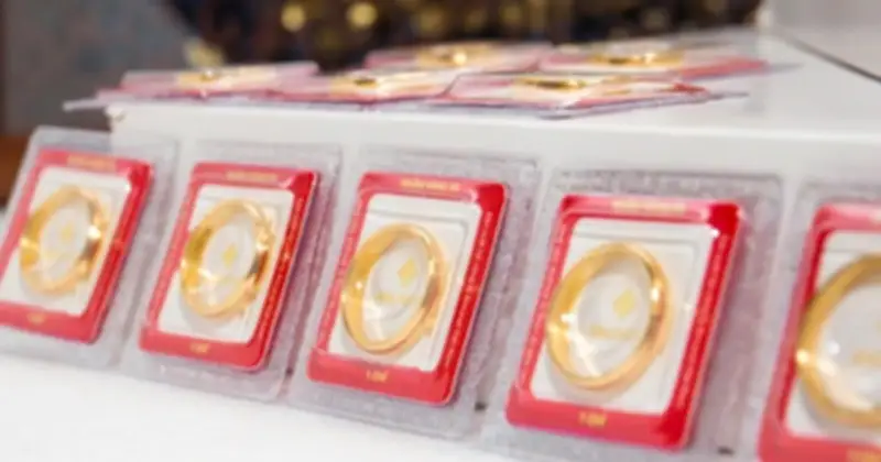 Giá vàng SJC giảm mạnh, chênh lệch với thế giới thu hẹp dưới 18 triệu đồng