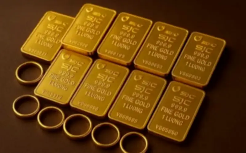 Giá vàng trong nước giảm mạnh 2,1 triệu đồng/lượng sau tuần biến động phức tạp