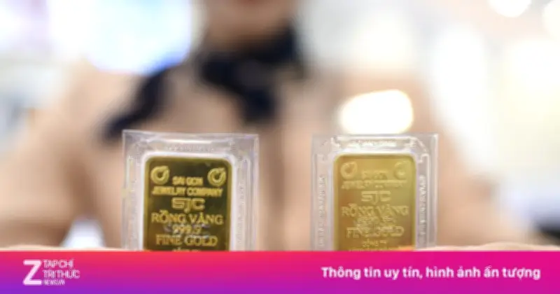 Giá vàng trong nước tăng nhẹ trở lại sau phiên giảm sốc đầu tuần