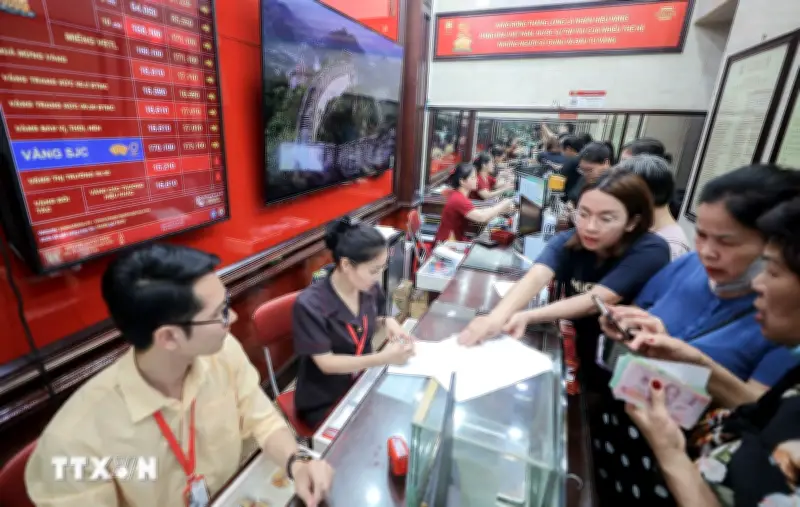 Giao dịch vàng tại Bảo Tín Minh Châu Văn Điển diễn ra bình thường sau tin đồn