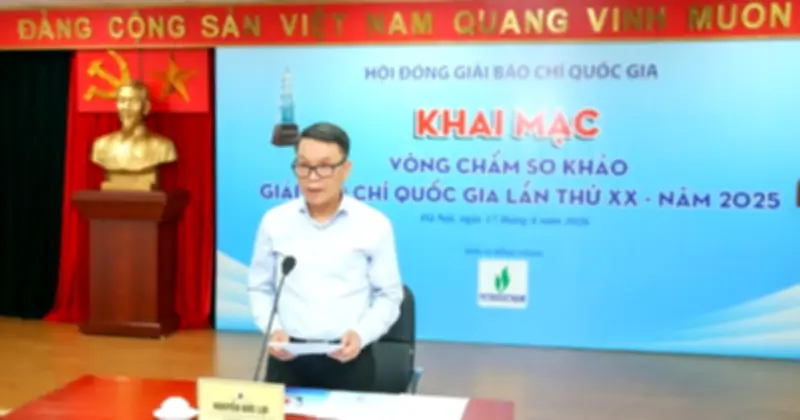 Giải Báo chí Quốc gia 2025: 1.692 tác phẩm vào vòng sơ khảo, báo chí đa phương tiện phát triển mạnh