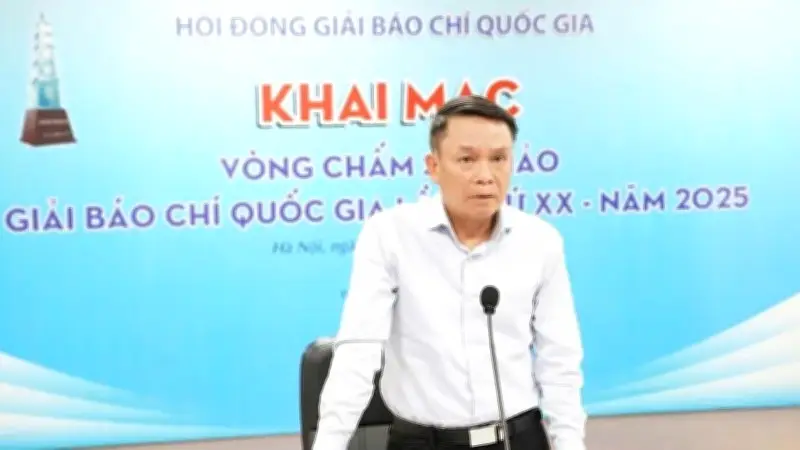 Giải Báo chí Quốc gia 2025 khai mạc vòng sơ khảo với 1.692 tác phẩm dự thi