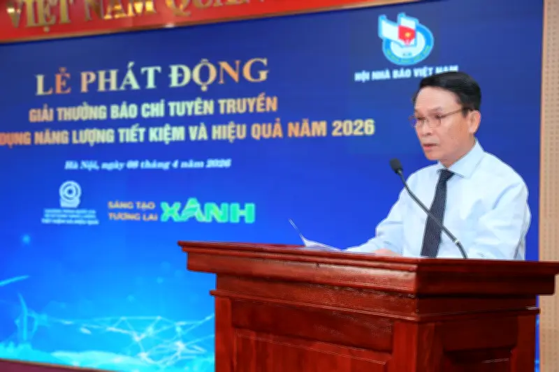 Giải Báo Chí về Sử Dụng Năng Lượng Tiết Kiệm và Hiệu Quả 2026 Chính Thức Phát Động