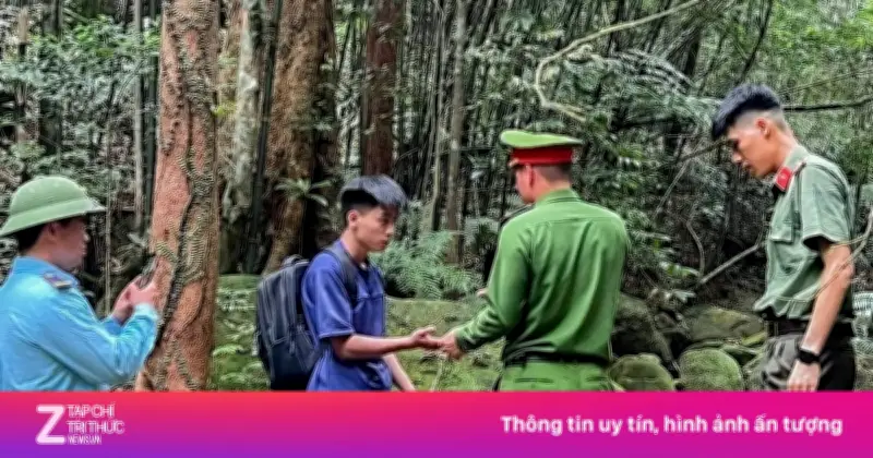 Giải cứu hai du khách lạc trong rừng sâu Tây Yên Tử, Bắc Ninh