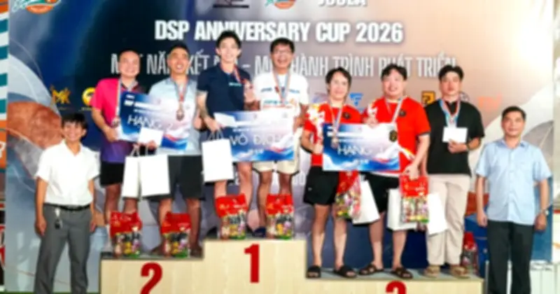 Giải Pickleball DSP Anniversary Cup 2026 kết hợp thiện nguyện tại Đồng Nai