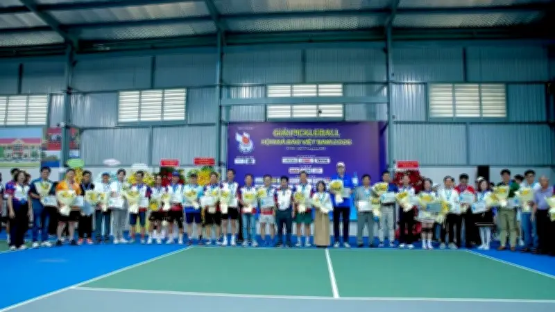Giải Pickleball Hội Nhà báo Việt Nam 2026: Sân chơi kết nối báo chí và cộng đồng