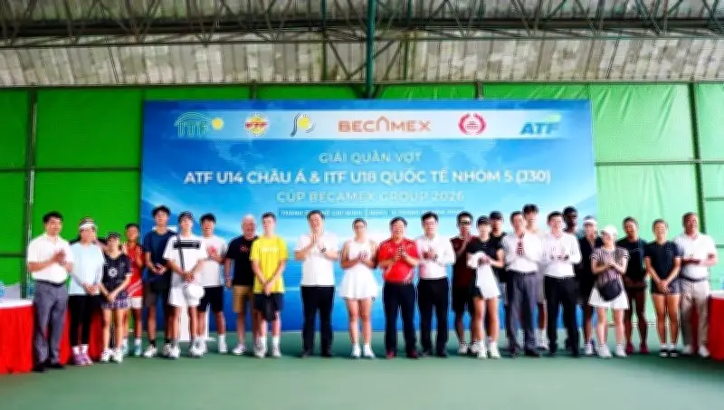 Giải Quần Vợt Quốc Tế ITF U18-J30 Cúp Becamex Group 2026 Khai Mạc Tại TP.HCM