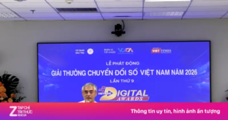 Giải thưởng Chuyển đổi số Việt Nam 2026: Đo lường hiệu quả thực chất