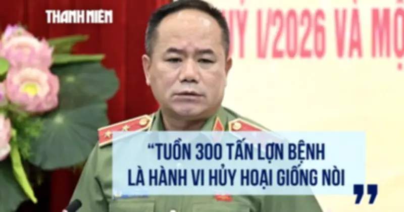 Giám đốc Công an Hà Nội chỉ đạo điều tra vụ 300 tấn lợn bệnh tuồn ra thị trường