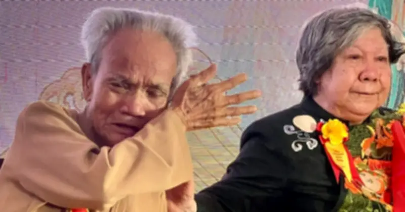 Giáo sư Lê Văn Lan xúc động rơi nước mắt tại lễ hội 'Bách thiện hiếu vi tiên'