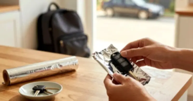 Giấy Bạc Nhà Bếp: Vũ Khí Bất Ngờ Chống Trộm Xe Ô Tô Công Nghệ Cao