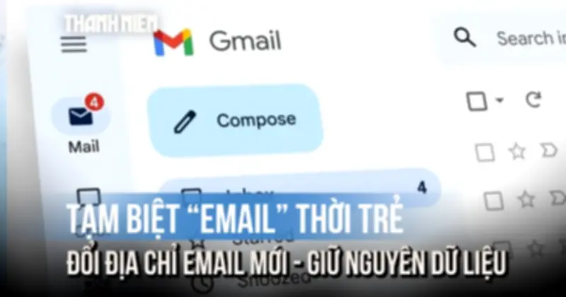 Google chính thức cho phép đổi tên địa chỉ Gmail, dọn dẹp danh tính số