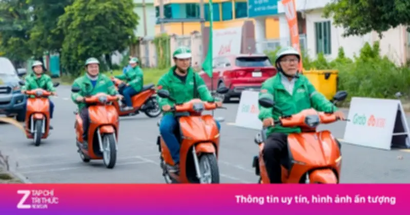 Grab, Be và các hãng taxi tại Việt Nam đẩy mạnh hợp tác xe điện