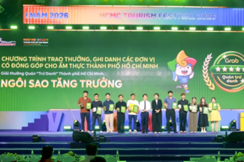 Grab Việt Nam vinh danh loạt quán ăn tại lễ trao giải Quán Trứ Danh TP.HCM