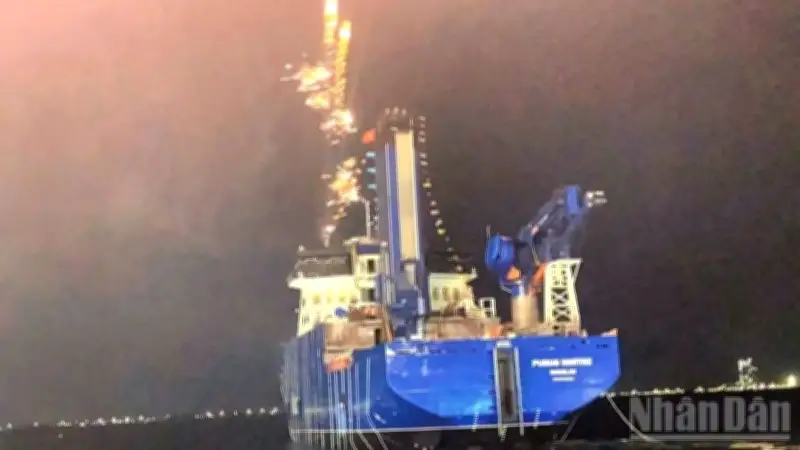 Hạ Long Hạ Thủy Tàu Dịch Vụ Điện Gió Thứ 6, Đánh Dấu Bước Tiến Công Nghệ